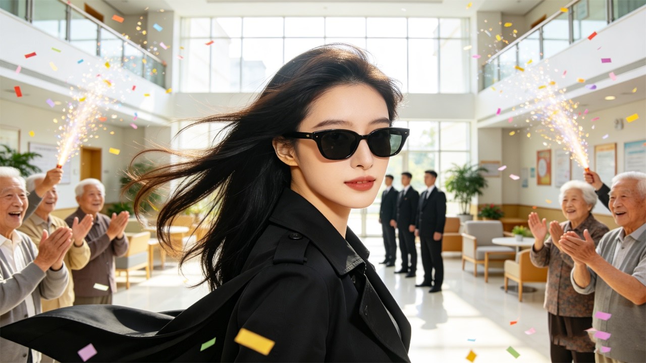 女孩开创代孝公司，专扮女儿去养老院撑腰！虐儿老人在她面前瑟瑟发抖，真儿女们急得跳脚——现在全城老人都抢着要认她当干闺女！#女频#甜宠#复仇#重生