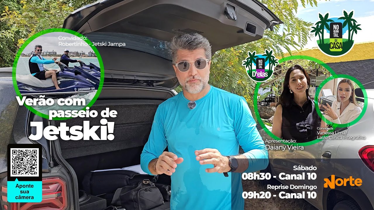 Dia de falar de Passeio de Jetski para este verão! E Daiany  fala sobre tratamentos integrativos!
