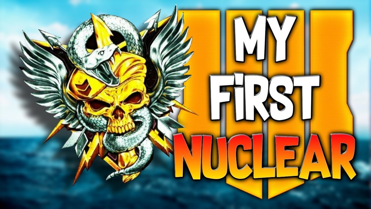 My First Nuclear Medal Gameplay in Black Ops 4..