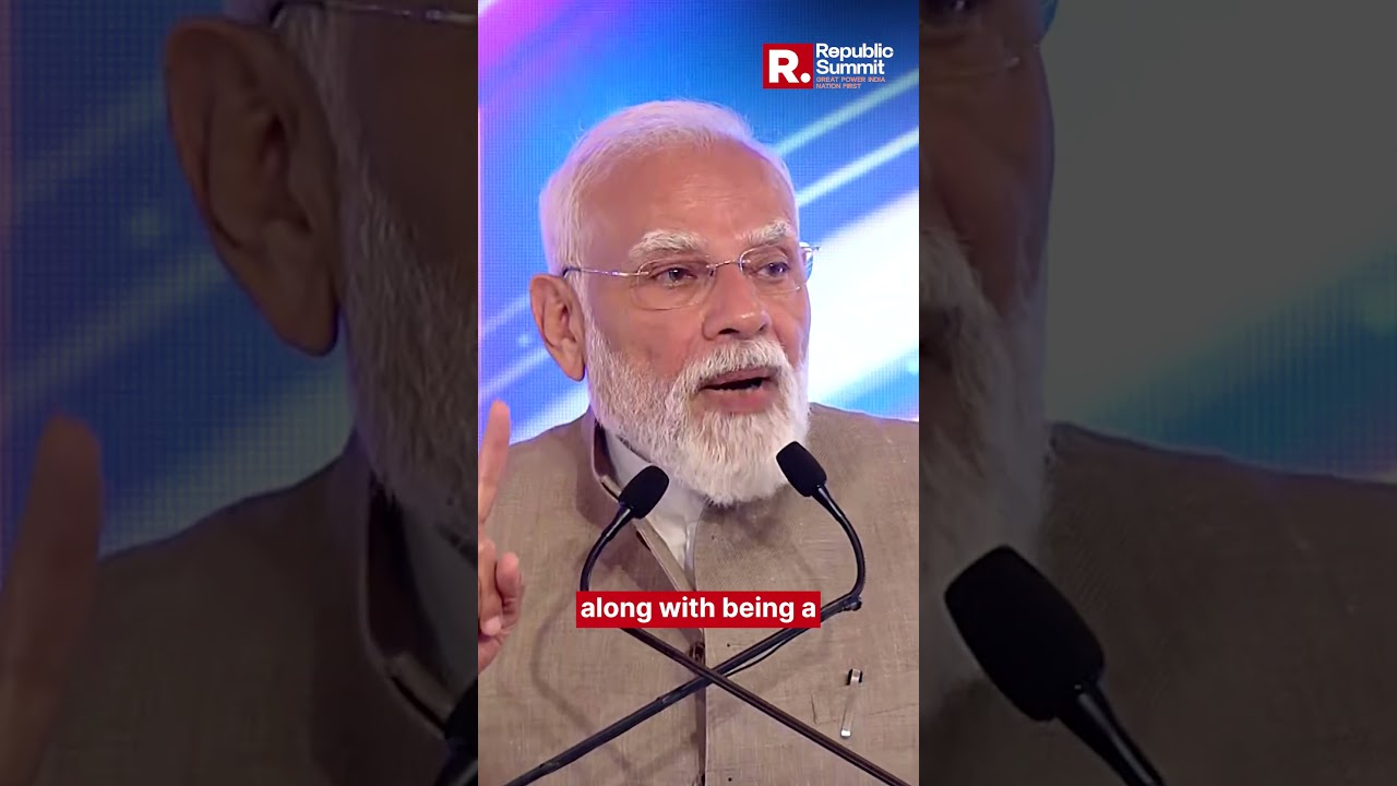 PM Modi Takes A Playful Dig At Arnab's Choice Of Words To Describe India's Rising Economy