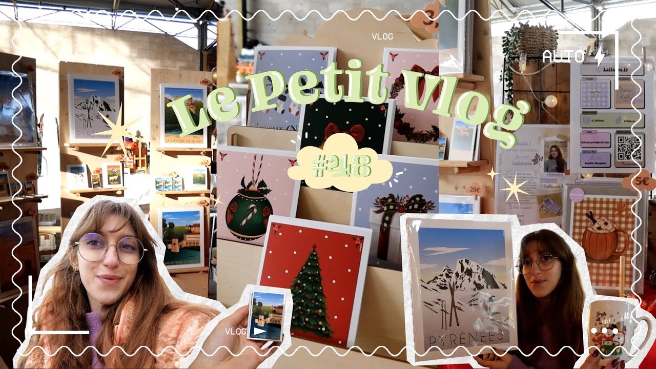 LE PETIT VLOG #48  Premier marché de noël de l'année !