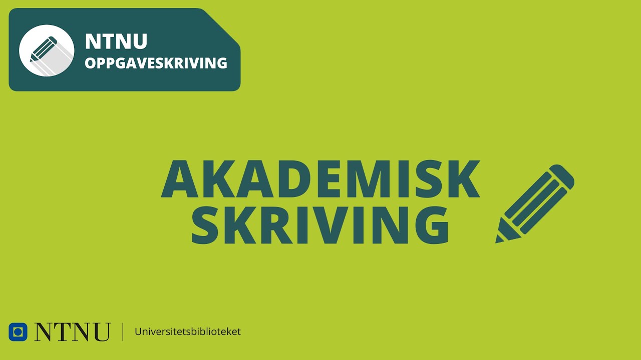 Akademisk skriving