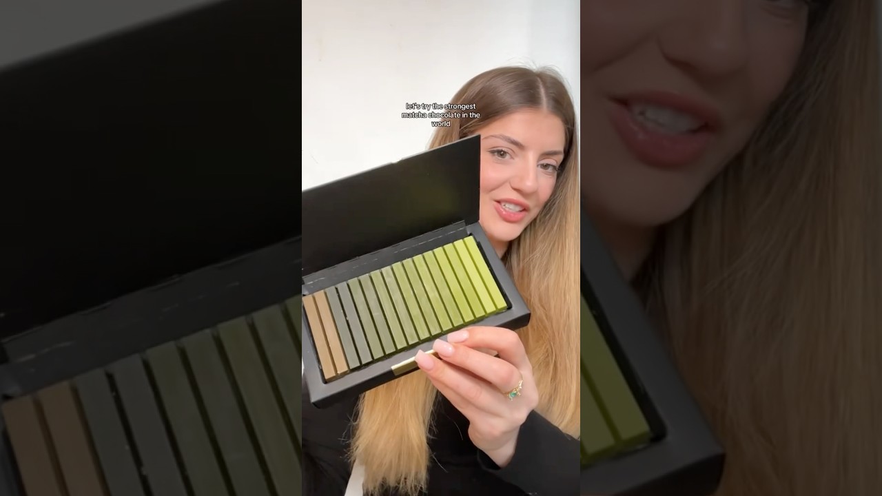 Trying the viral strongest Matcha chocolate in the world lifewithmazza_