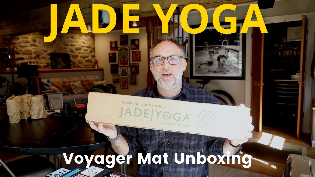 Jade Voyager Mat Unboxing #yogafordudes