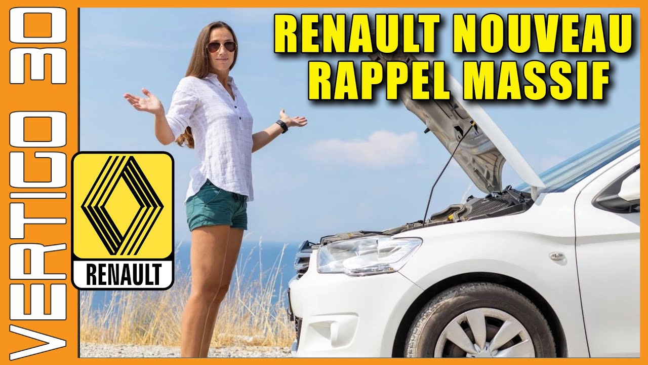 🟠🟡 RENAULT RAPPELLE 160000 VOITURES DANGEREUSES 🟡🟠