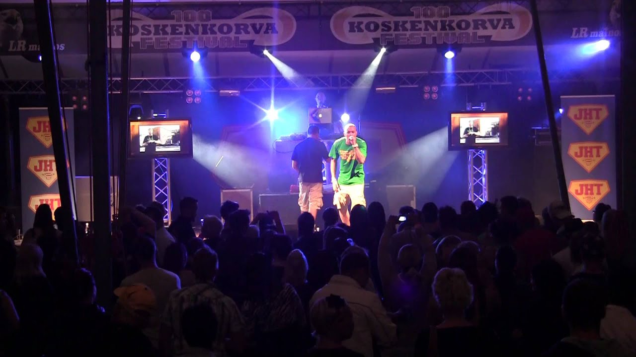 Cheek - Amk + Rv + Mt (Live 30.07.2011 @ Koskenkorva 100-v Festivaali)