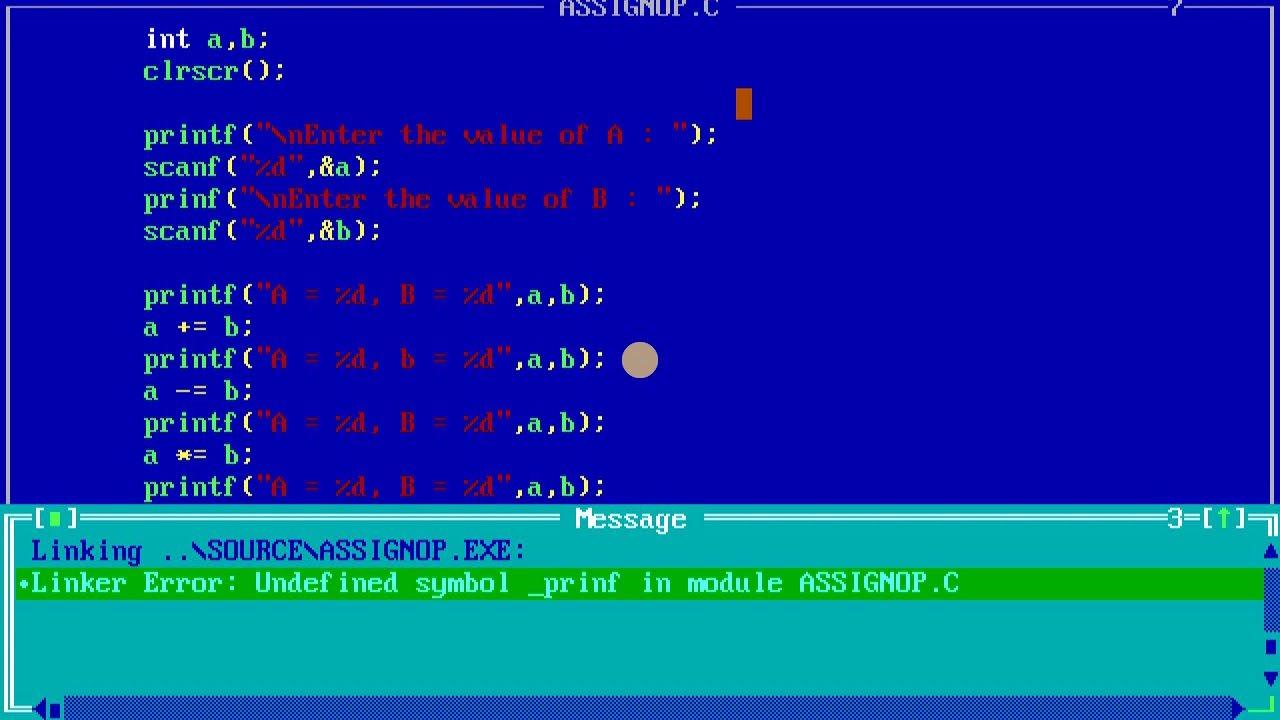 [2020]-Programming in C - Operators, Assignment, Increment and Decrement Operators With Examples