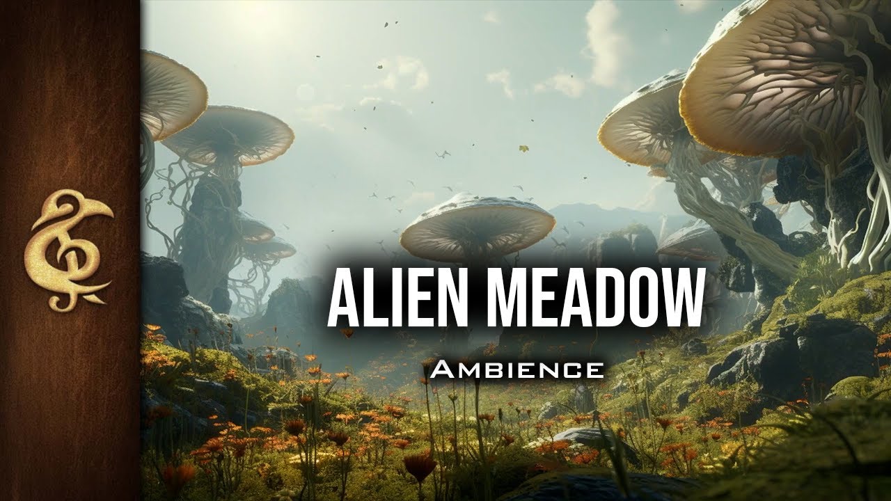 Alien Meadow | Sci-Fi Ambience | 3 Hours