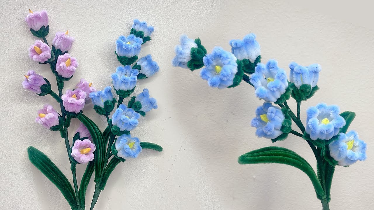 🌺 How to make Flower with pipe cleaners | Pipe Cleaner Craft | So Easy Pipe Cleaner Flower Tutorial