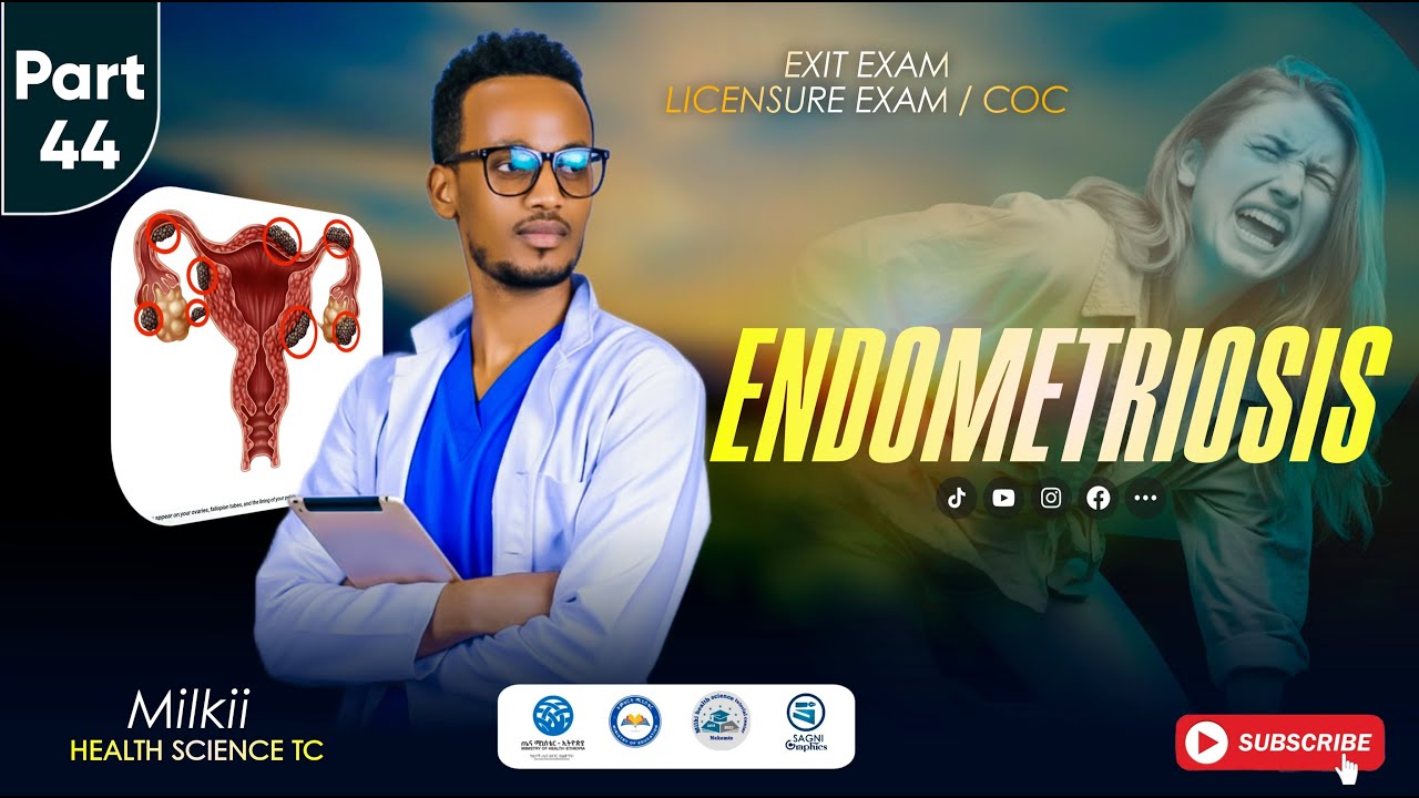 #Exit_Exam #tutoria PART 44 #endometriosis  #ethiopia #2026