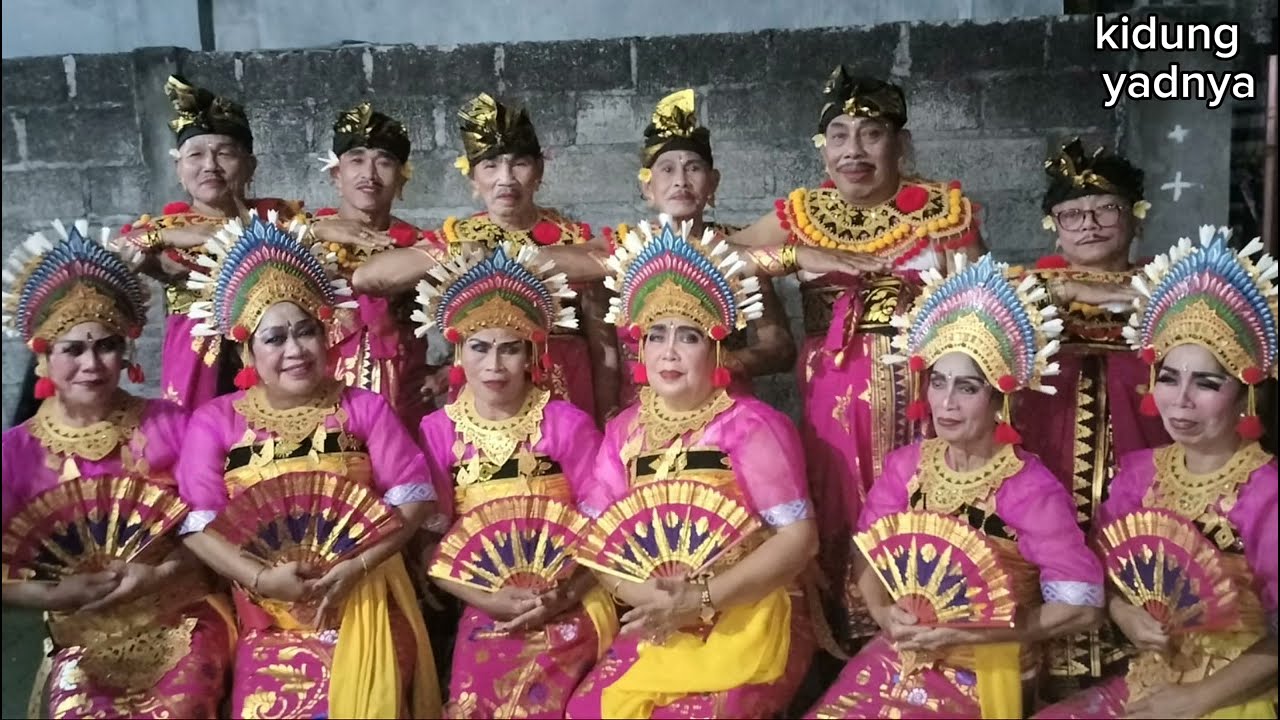 Tari Janger Lansia Banjar Sekar 2025, Desa Gunung Sari, Kec. Seririt, Buleleng - Bali
