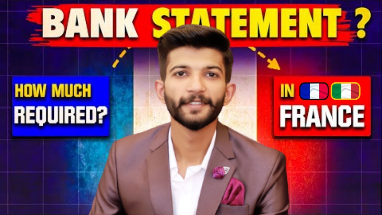 3 Mistakes to Avoid in FRANCE Bank Statement for Study Visa