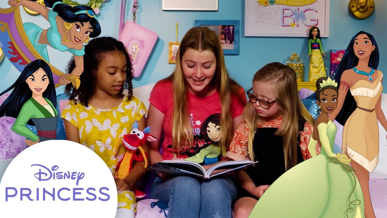 Disney Princess Storytime 👸✨📖 | Tiana, Jasmine, & More | Disney Princess Book Club
