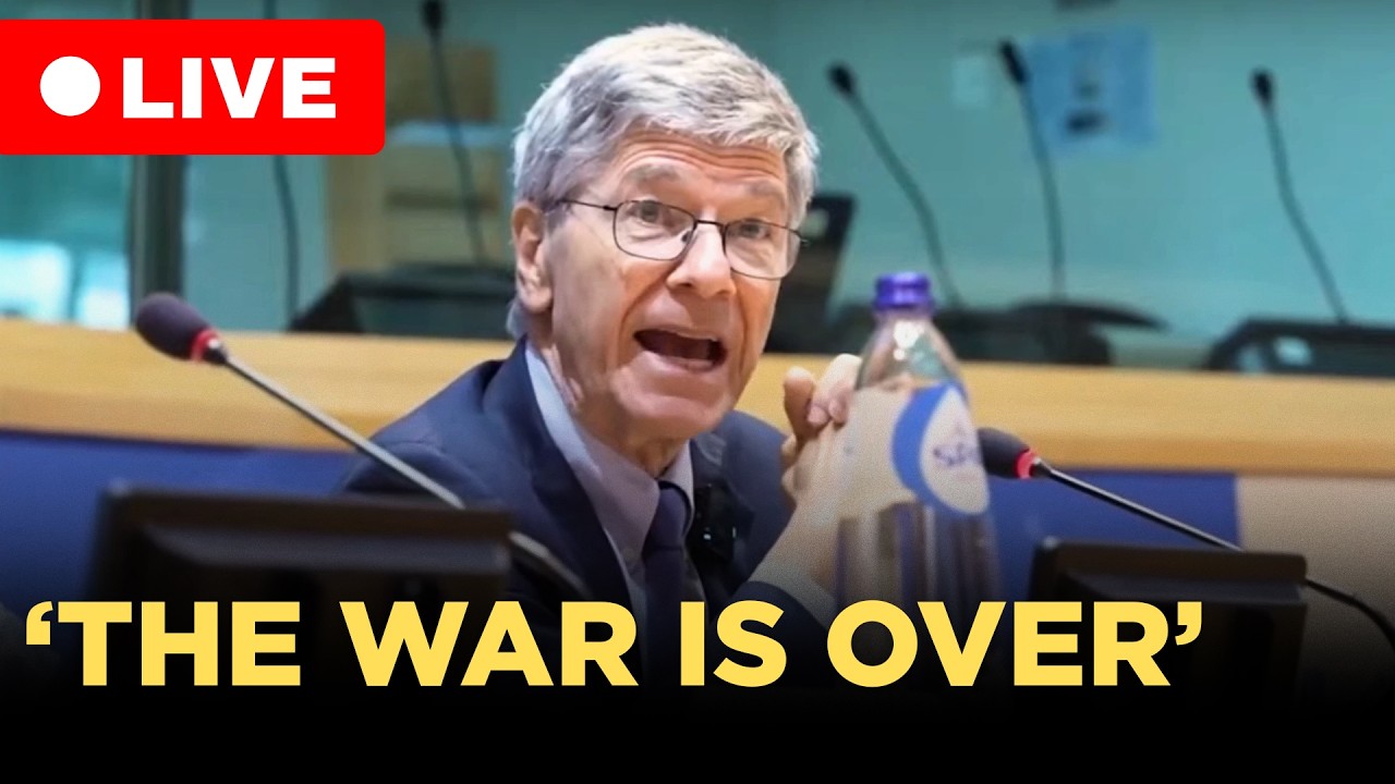 LIVE | &lsquo;Ukraine War is OVER&rsquo; &ndash; Jeffrey Sachs Stuns EU Parliament, Challenges US-Led Order! | APT
