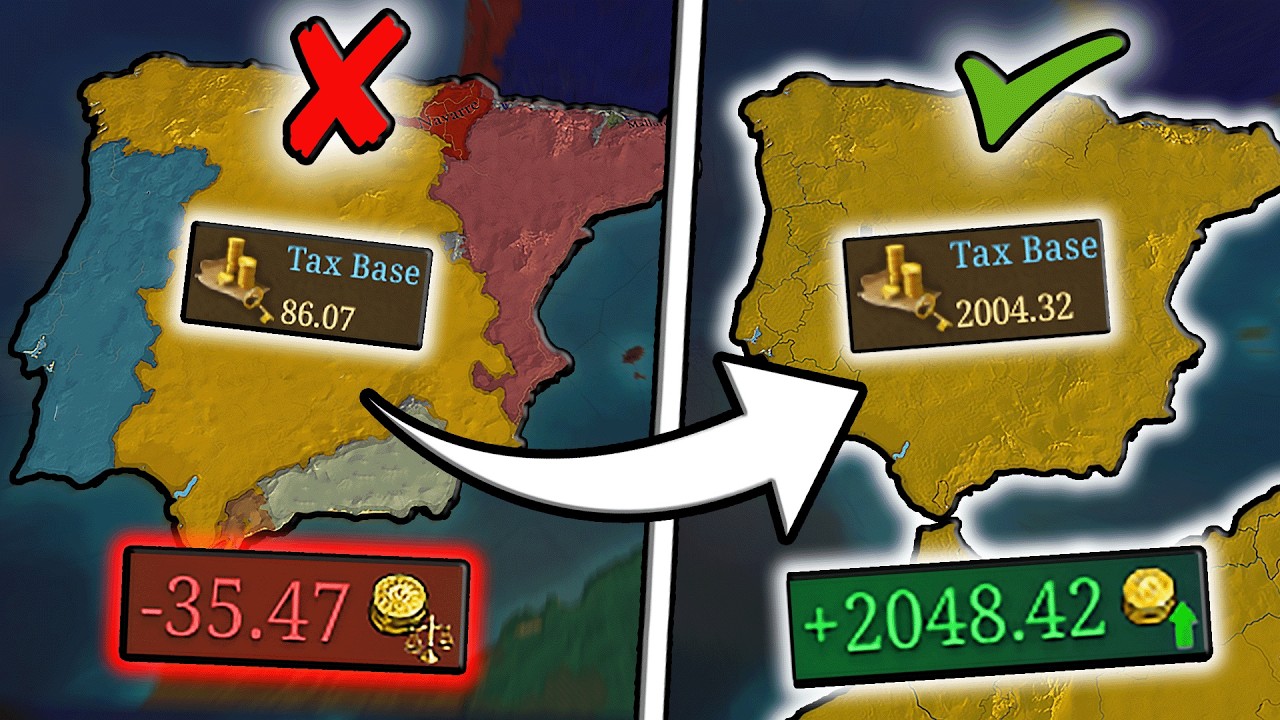 Here's How I Built The PERFECT ECONOMY in 100 Yrs as SPAIN in EU5 1.1