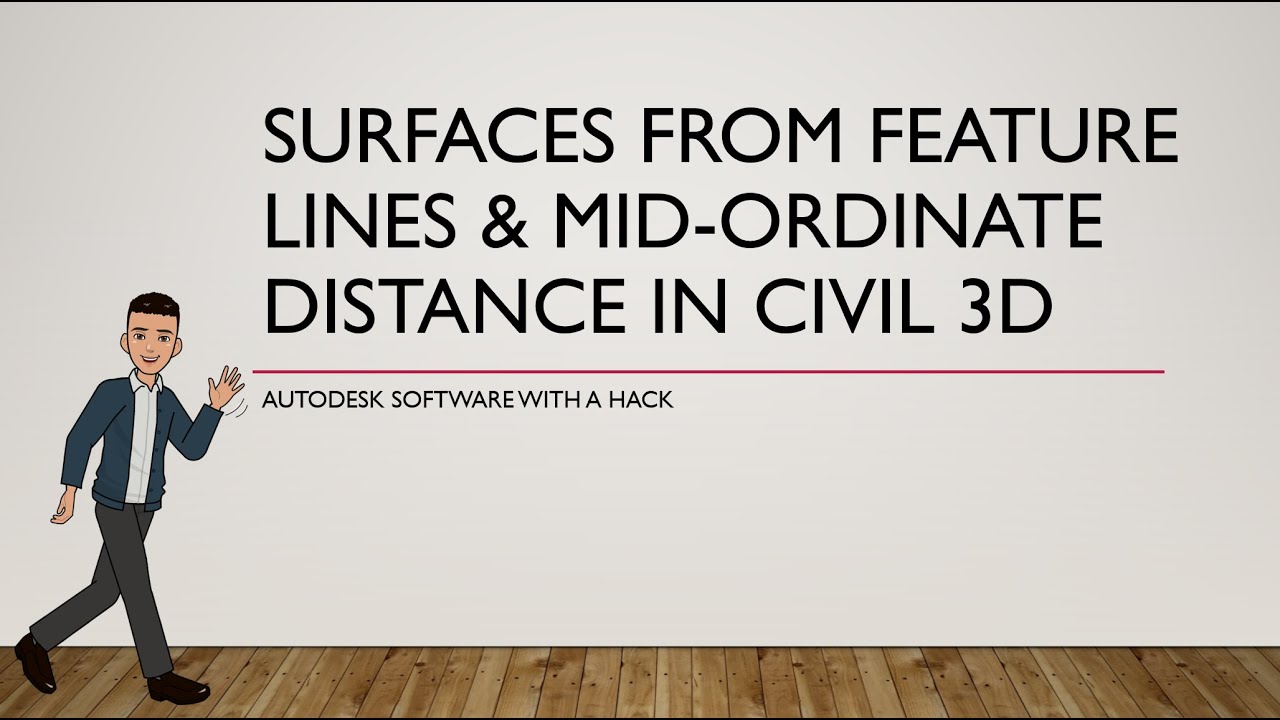 Creating Surfaces from Feature Lines and Understanding Mid-Ordinate Distance in Civil 3D (Part 3)