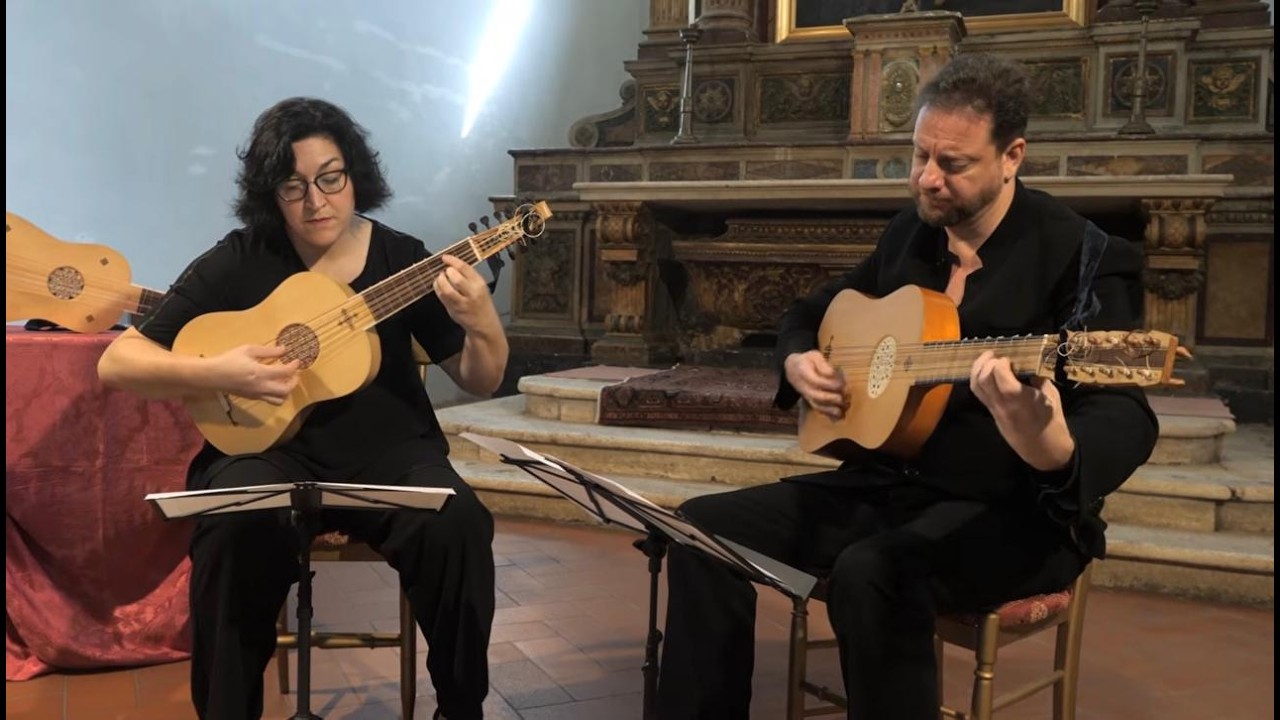 Valderrábano - Soneto lombardo a manera de dança - Evangelina Mascardi & Ariel Abramovich vihuelas