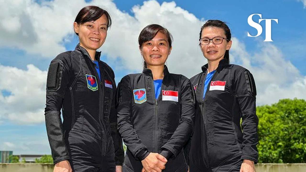 NDP 2022: Not one, but three female Red Lions parachutists to wow the crowds