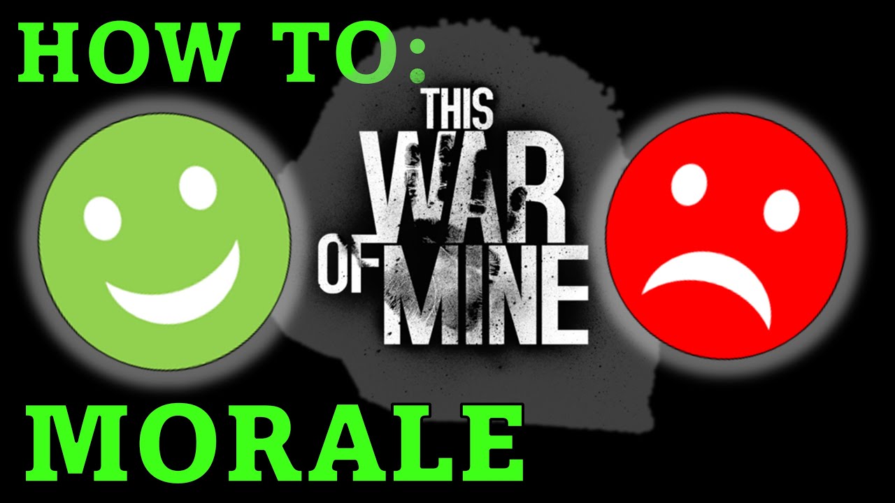 How to cure broken characters in This War of Mine! TWOM Morale Tutorial!