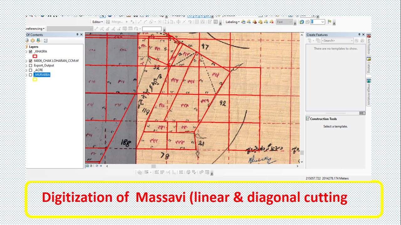 Digitization of Massavi (Linear & Diagonal Cutting)
