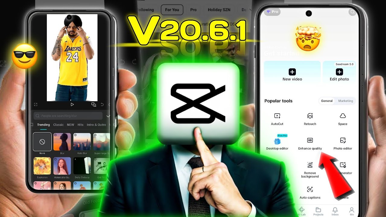 Capcut New Update 20.6.1 | All Problem Fix | Capcut No Internet & Too Many People problem Solve |