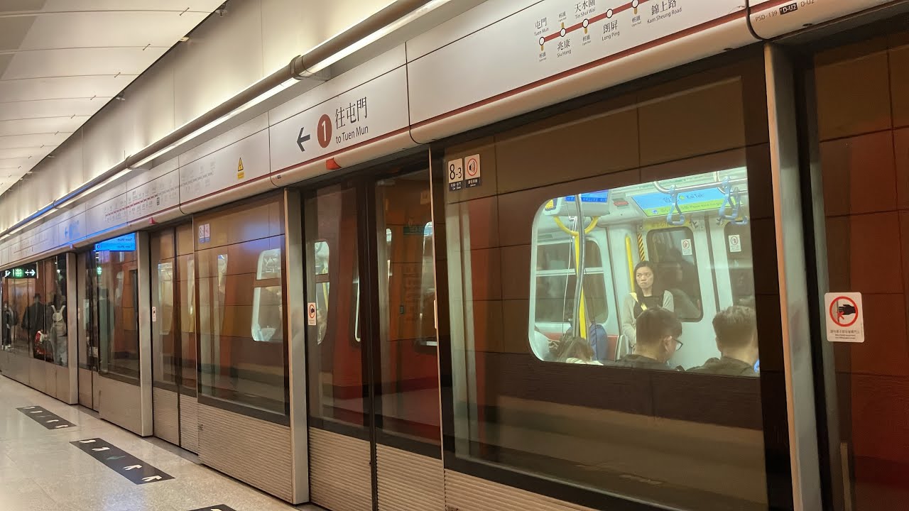 （冬至2025食飯前行程￼影車及電影門廣屯馬系列￼）MTR TML SP1900 Train （D342/D341)(D341)鑽石山站至啟德站￼
