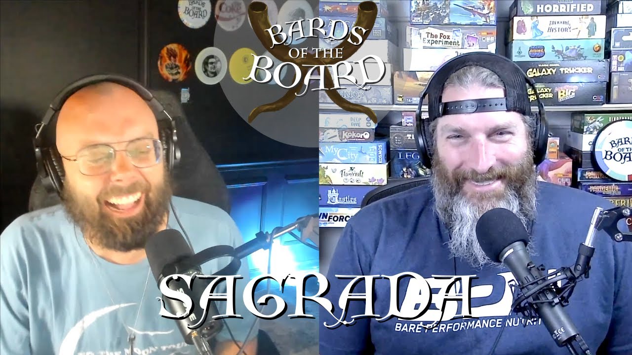 Building Windows and Memories!! Sagrada Board Game Review | EP 17
