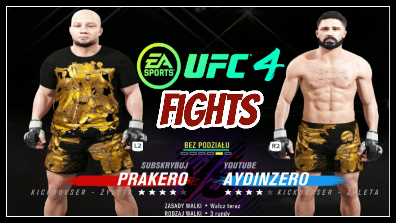 UFC 4 Fights (01) AydinZero vs PRAKERO