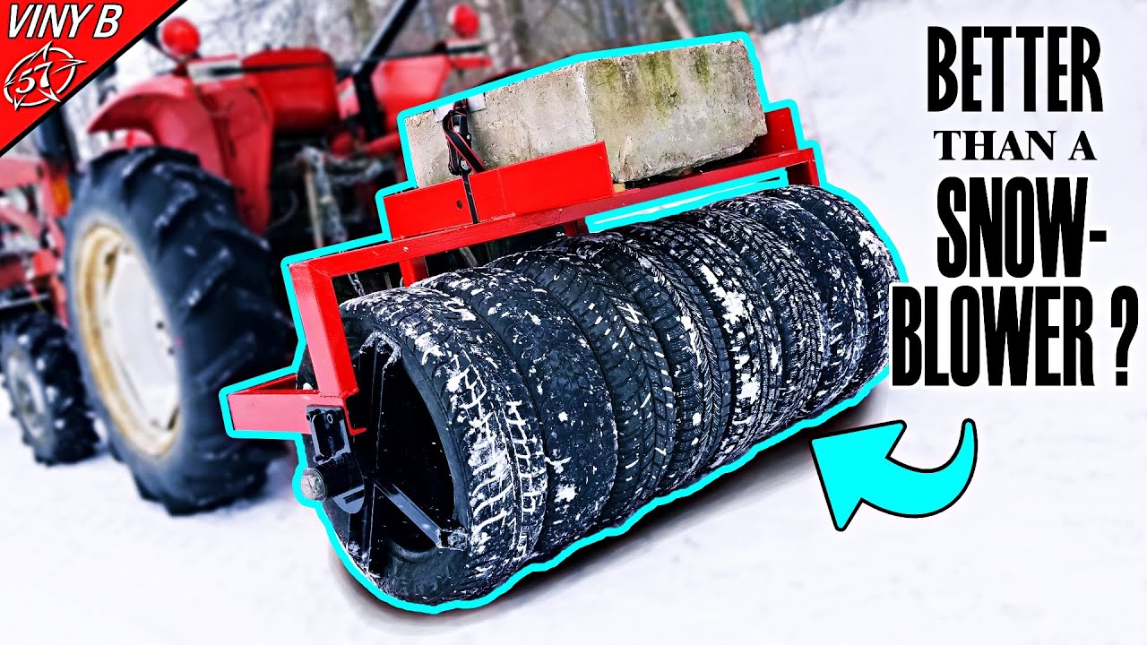 Is a SNOW ROLLER, better than a SNOWBLOWER ?