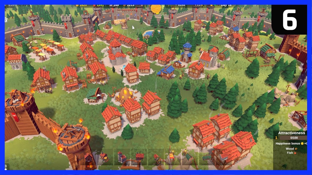 BECASTLED Gameplay Ep 6 ► EXPANSION! ► New RTS City Building Game 2021