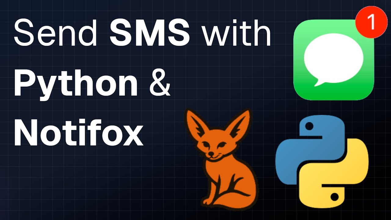 How to Send SMS using Python and Notifox
