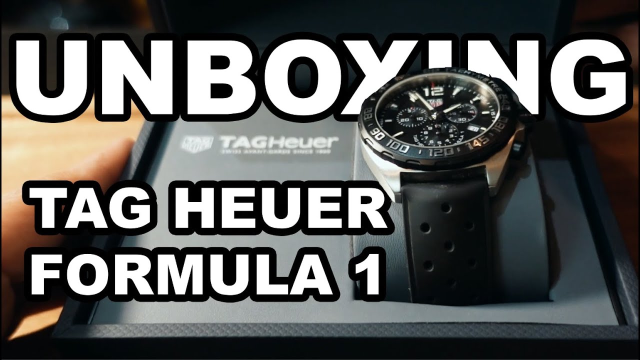 Unboxing TAG Heuer Fórmula 1. Mi Yorch Style en Español.