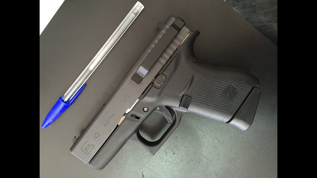 Présentation Glock 9mm 43 Vs 17 (Français)