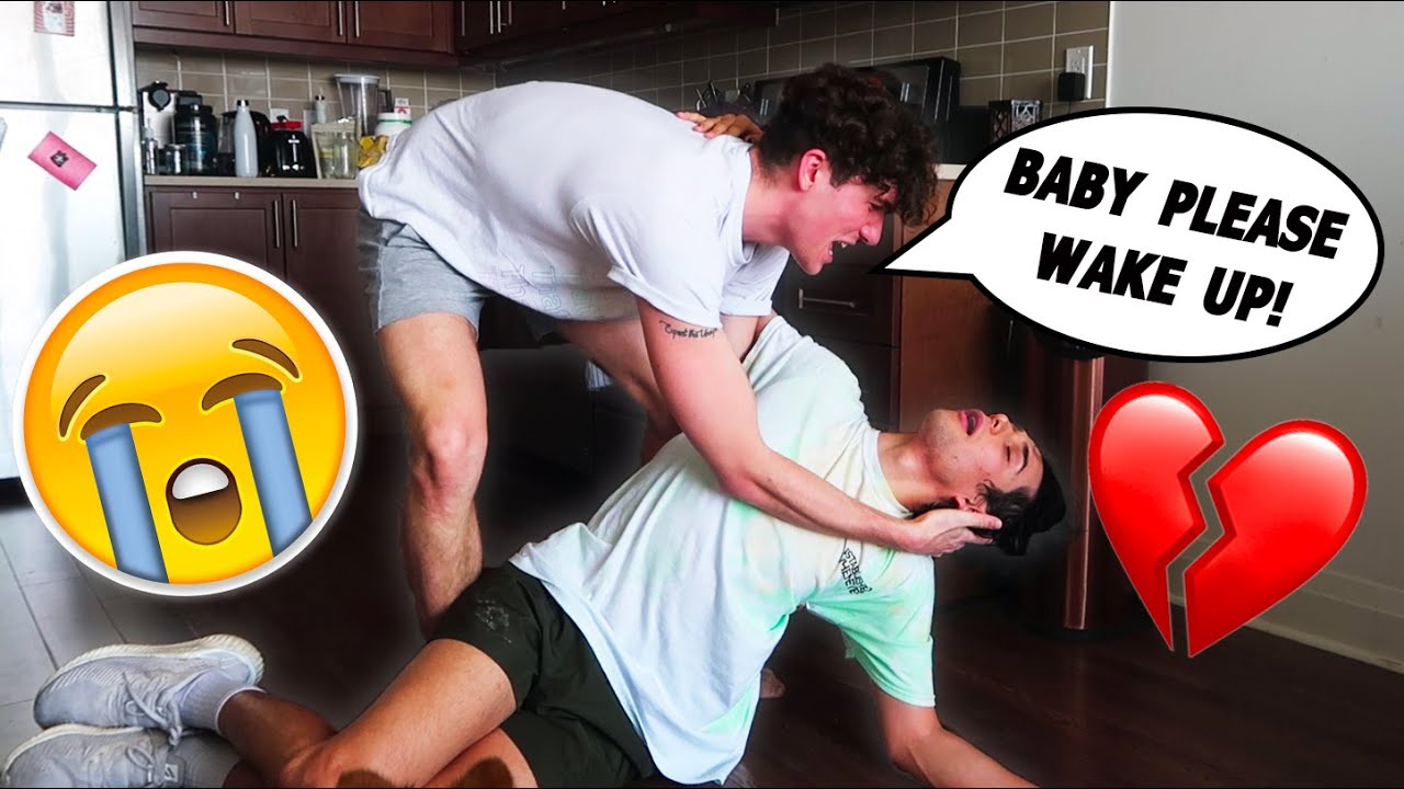 Passing Out While Working Out Prank On Boyfriend! *BACKFIRES*