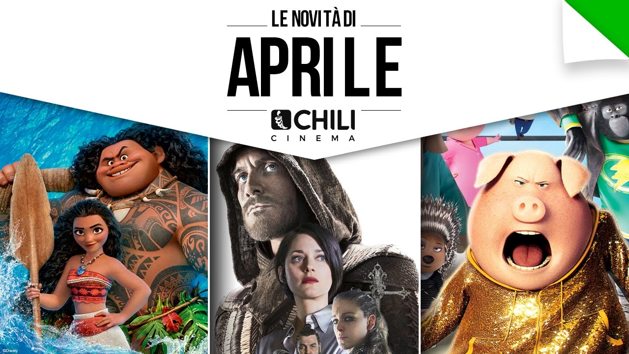 Scopri tutte le novit&agrave; di Aprile su CHILI, il cinema come piace a te!