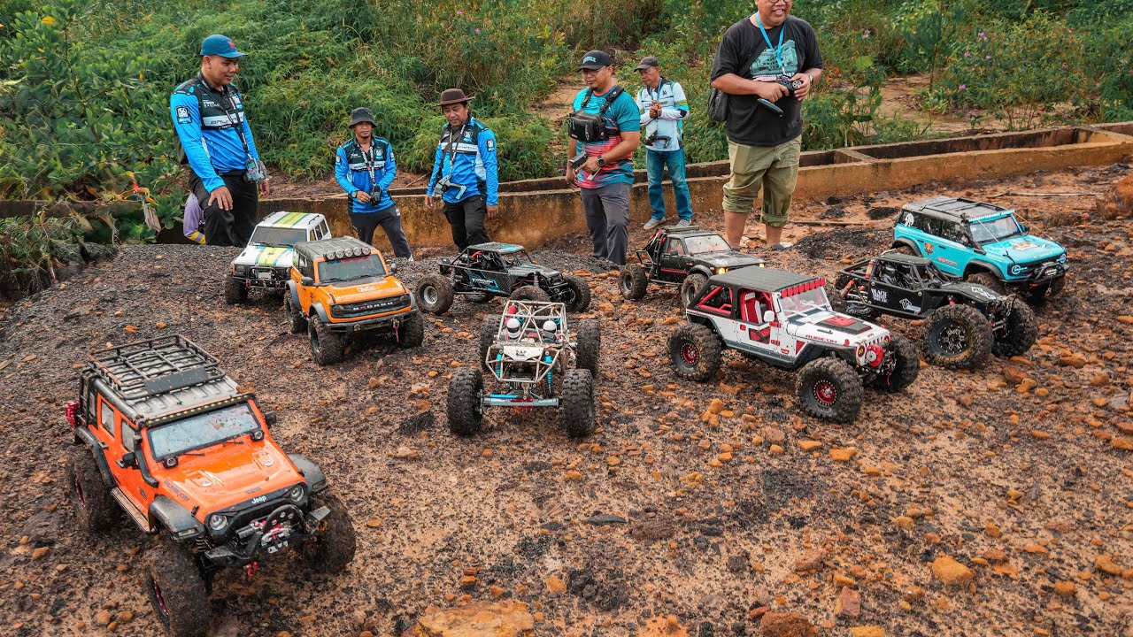 Panasnya Diluar Prediksi BMKG! Offroad Weekend Extreme RC Adventure Balikpapan Skala 1/10 Indonesia