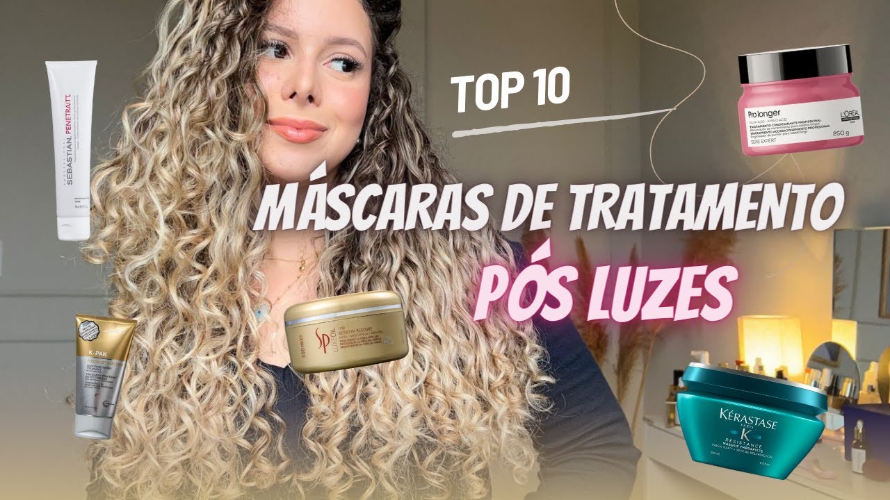 Melhores MÁSCARAS CAPILARES Para o Seu PÓS LUZES. 10 opções poderosas!