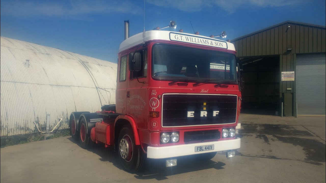 ERF B Series Cummins NHC 250 with Jake Brake loaded test drive