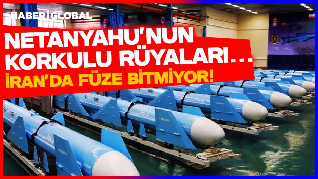 İran'da F&uuml;ze Bitmiyor! İsrail'e G&ouml;nderilecek Yeni Balistik F&uuml;zeler Yerin Altından &Ccedil;ıkıyor!