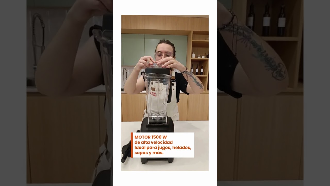 LICUADORA PROFESIONAL MORETTI &ndash; MASTERBLEND PRO 2L