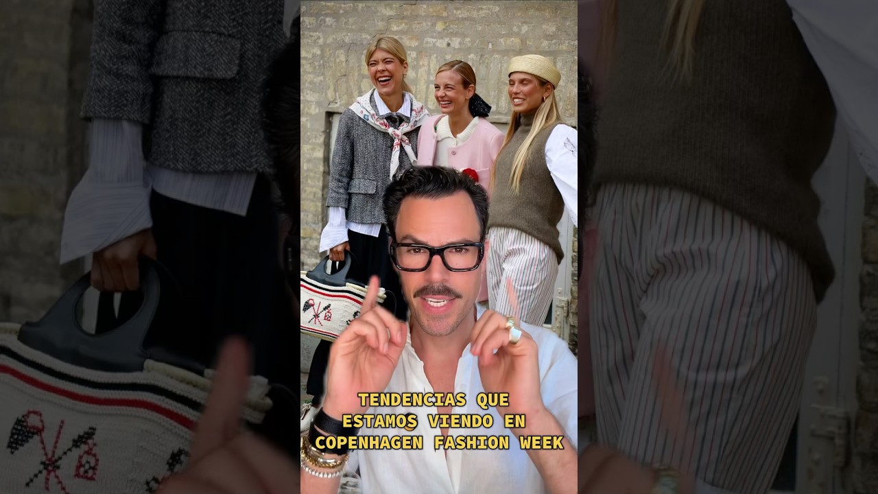 Tendencias que arrasan en Copenhagen Fashion Week  🇩🇰✨