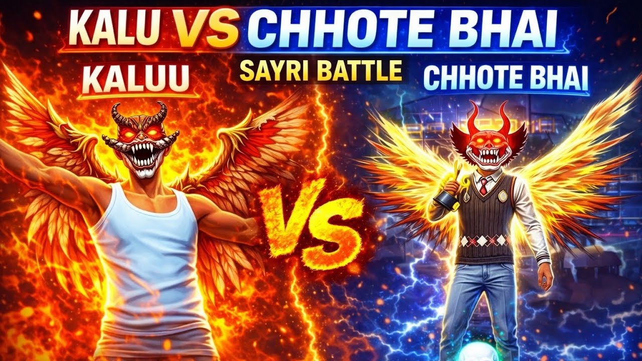 Chhote🗿VS_Kaluuu🗿Do_Bhai_Dono_Tabhi_👉💀👈_Wait_For_End_🤡_#freefire#freefireshorts#ffviral