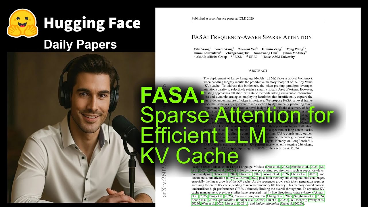 FASA: Sparse Attention for Efficient LLM KV Cache