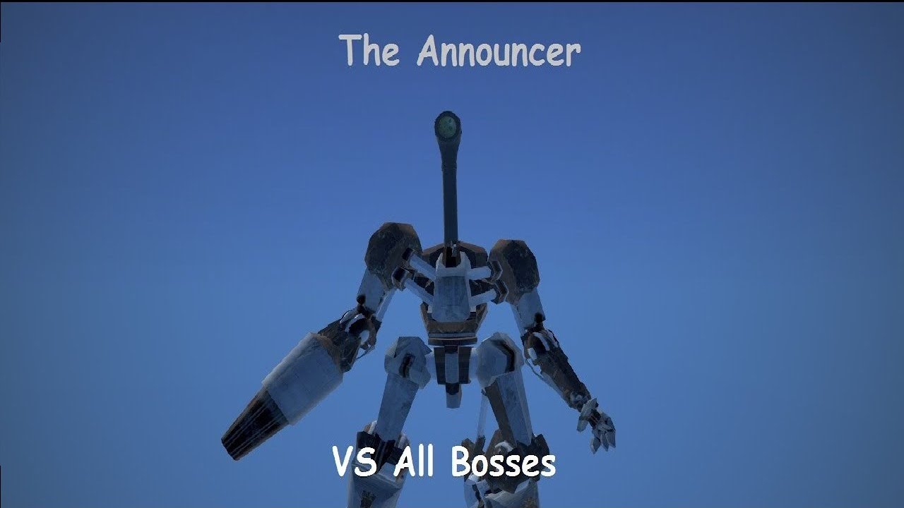 Slendytubbies 3 - The Announcer vs [All Bosses]