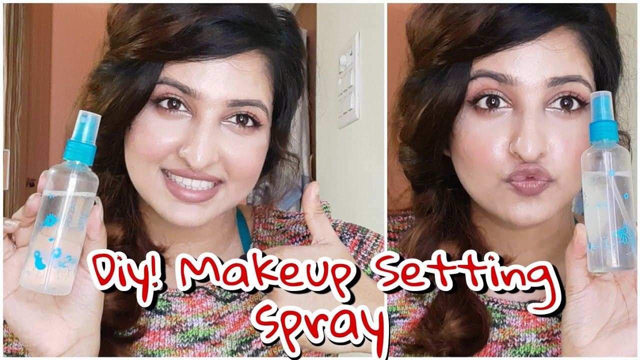 DIY/ Homemade Makeup Setting Spray || Dupe Of Mac Fix Plus || Style D ||