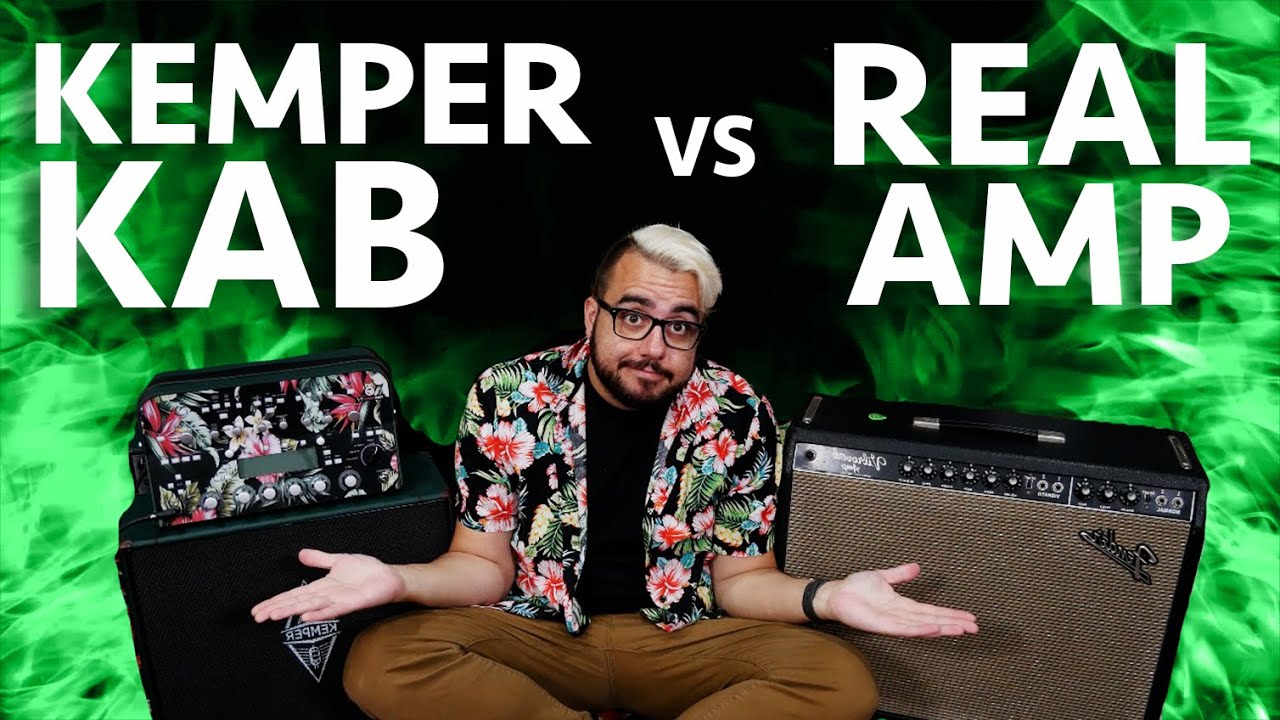 Kemper Kab Vs Real Amp