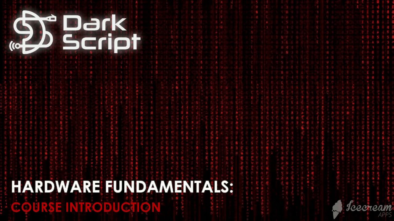 Hardware Fundamentals: 01 Course Intro