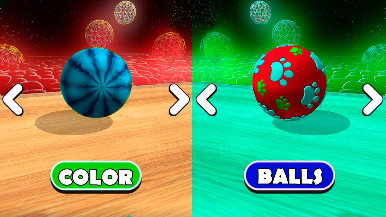 Going Balls - Which Unique Ball Will Be First? Race-193