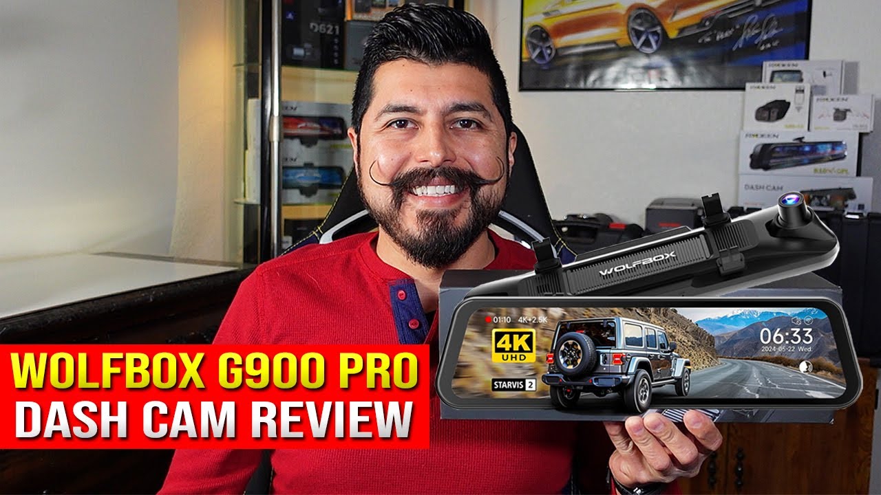 Their BEST Dual Mirror Dash Cam? Wolfbox G900 Pro 4K Review