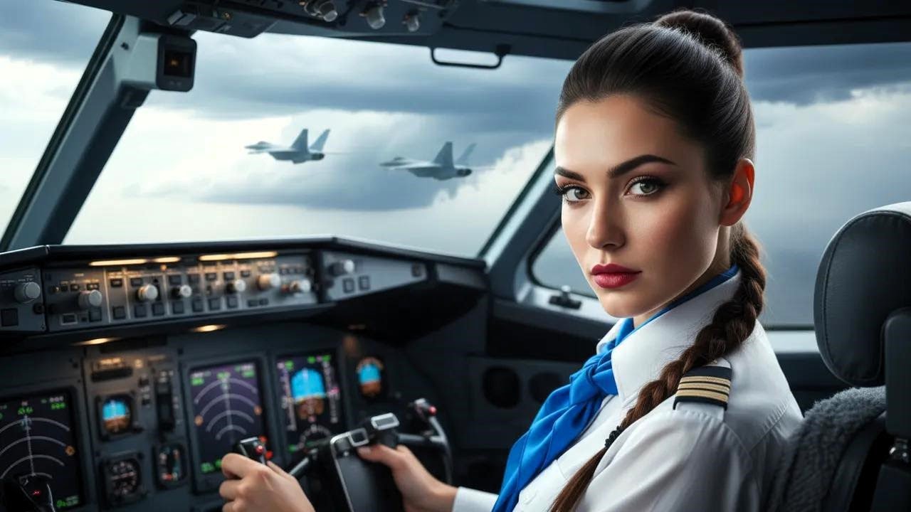 Zwykła Stewardesa Uratowała 300 Pasażerów Jej Kryptonim Zmusił F-22 do Złamania Ciszy Radiowej